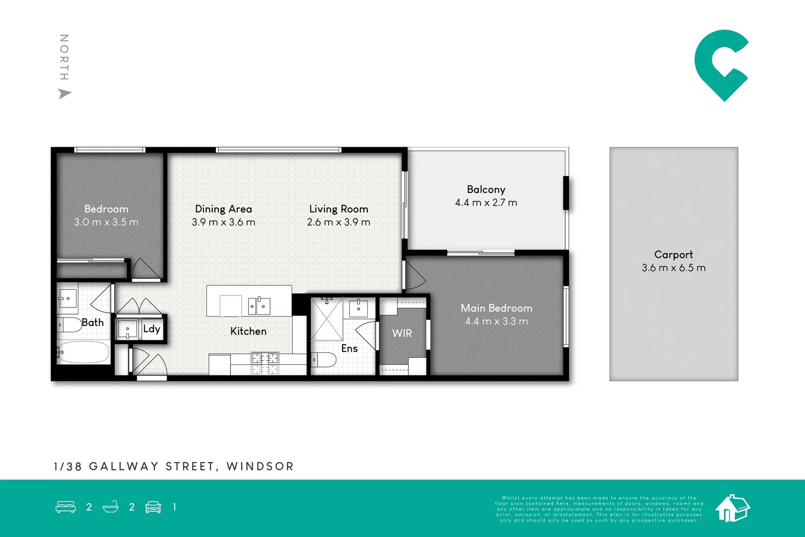 Additional image 13 of 1/38 Gallway Street, Windsor QLD 4030
