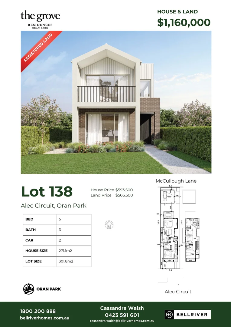 Additional image 13 of Lot 138 Alec Circuit, Marian's Mana Estate, Oran Park NSW 2570