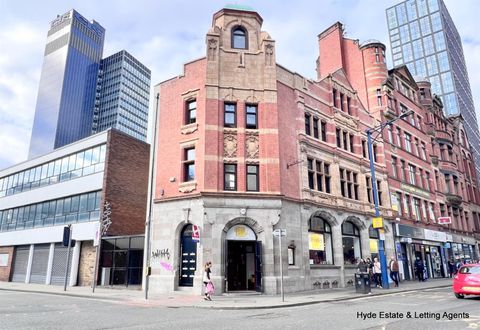 Apartment 8, 2 Hanover Street, Manchester. M4, Studio to rent