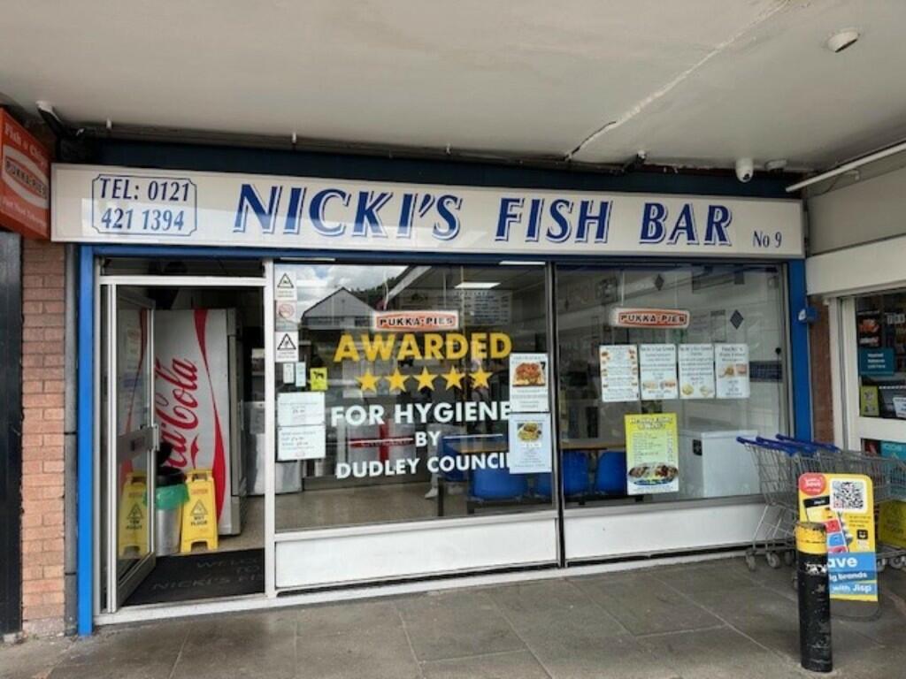 Leasehold Fish & Chip Takeaway, Woodbury Road, Halesowen, West Midlands, B62 9RH
