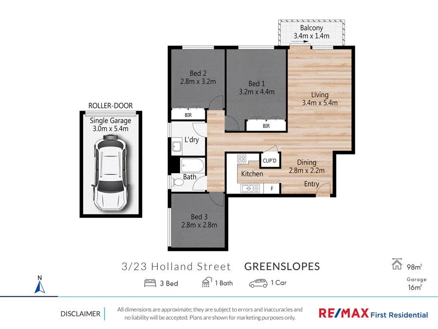Additional image 8 of 3/23 Holland St, Greenslopes QLD 4120