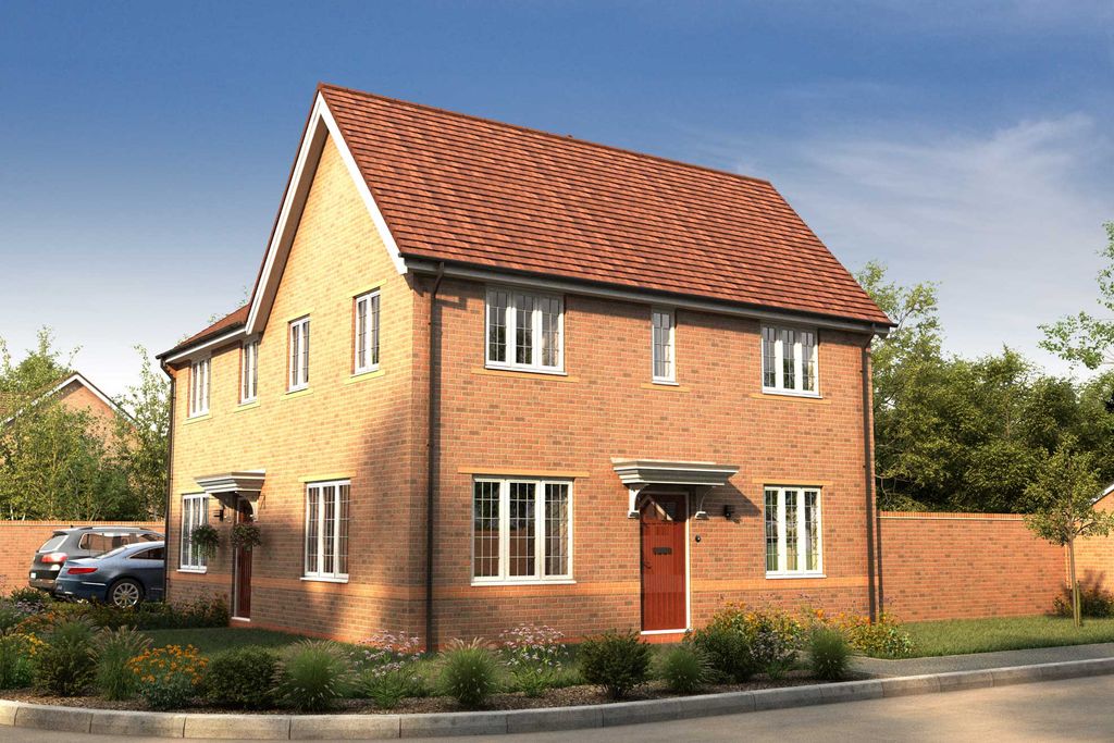 3 bed semi-detached house for sale"The Lyttelton" at Texel Road, Long Lawford, Rugby CV23