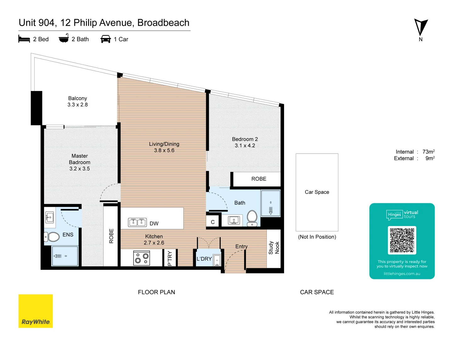Additional image 26 of 904/12 Philip Avenue, Broadbeach QLD 4218