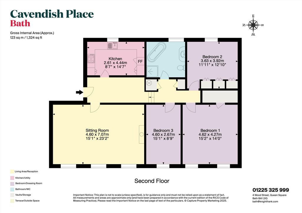 Additional image 19 of 3 bed flat for saleCavendish Place, Bath, Somerset BA1