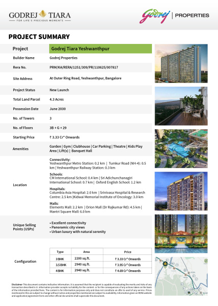 Yeshwanthpur, Bangalore