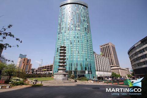 Beetham Tower, Holloway Circus Queensway, Birmingham B1, Studio to rent