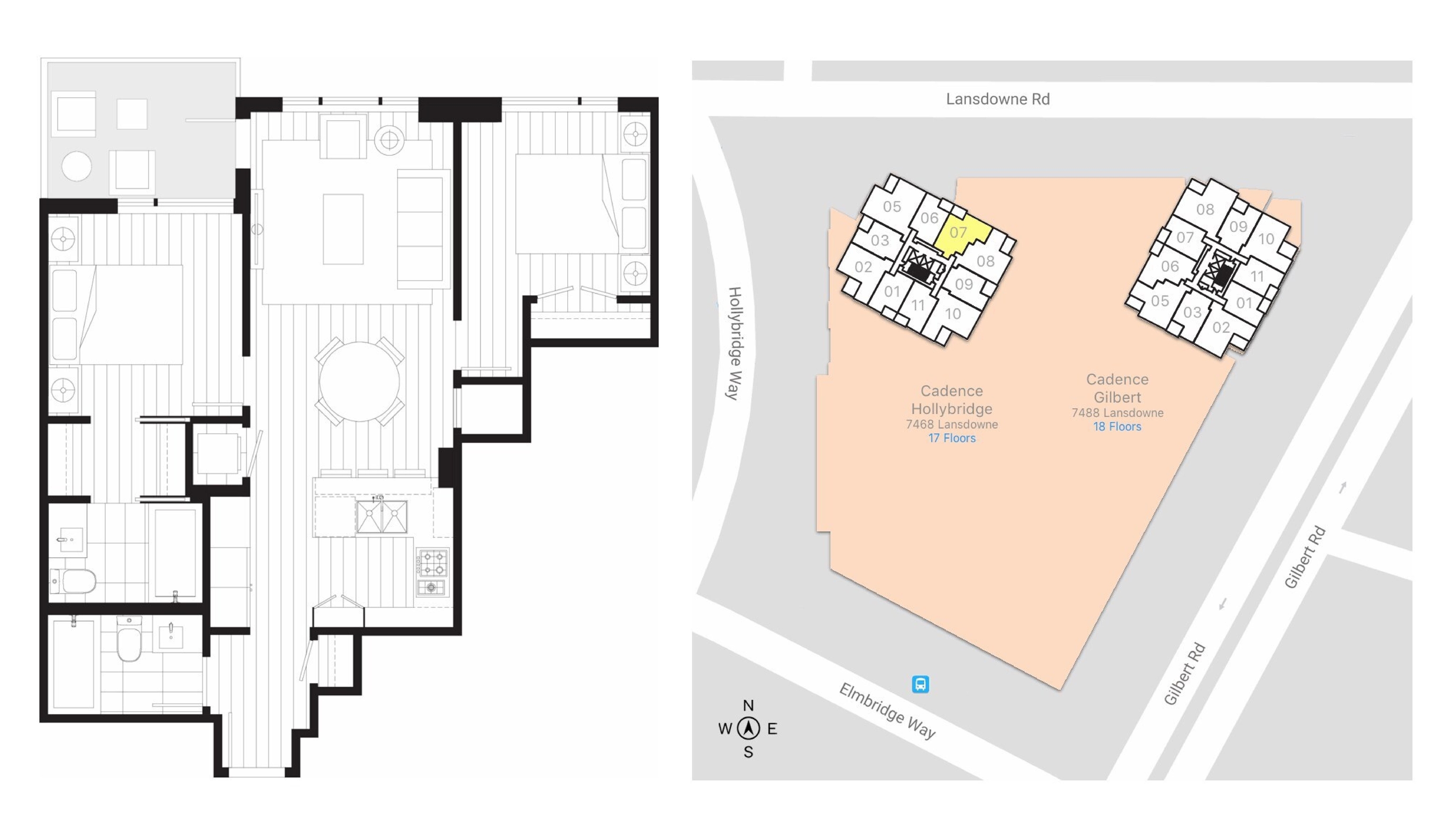 Additional image 5 of 1607-7468 Lansdowne Road, Richmond, BC, V7C 0B7