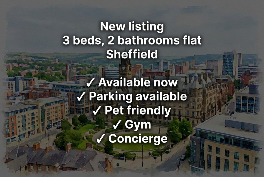 3 bed flat to rentMilton Street, Sheffield S3