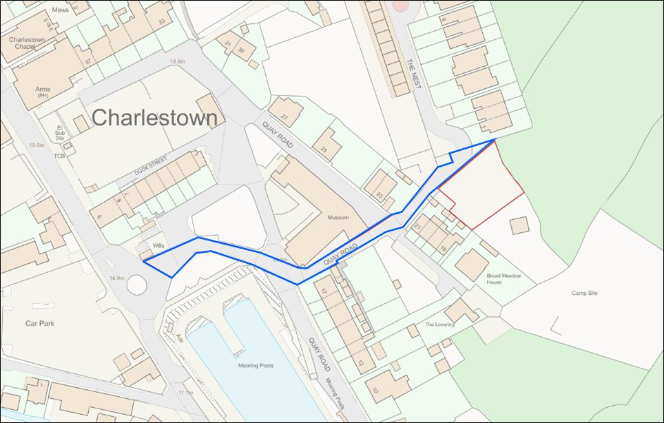 Additional image 5 of Land for saleSuperb Coastal Plot, Charlestown, Cornwall PL25
