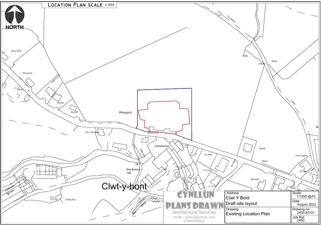 Additional image 3 of Land for saleClwt-Y-Bont, Caernarfon, Gwynedd LL55