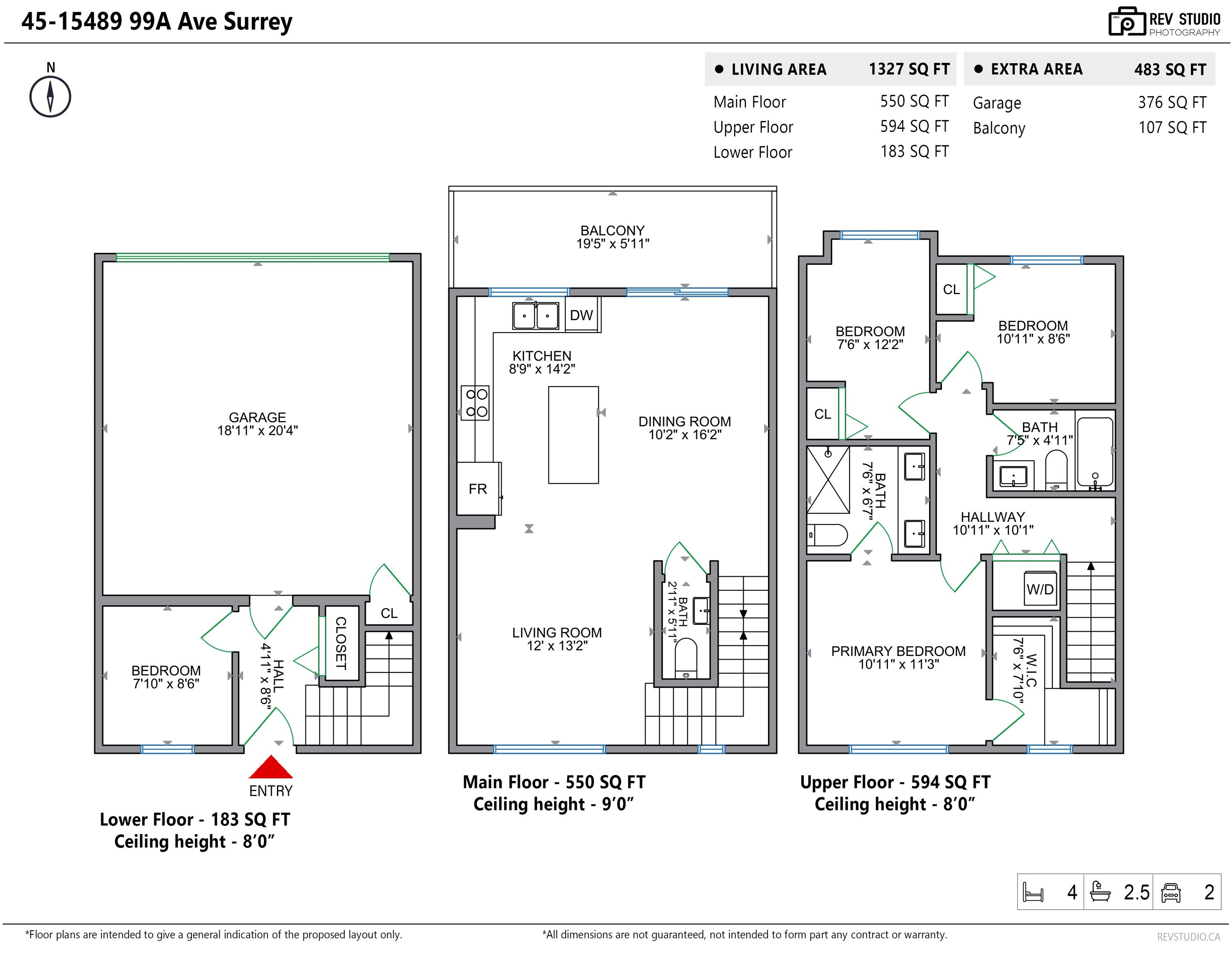 Additional image 2 of 45-15489 99a Avenue, Surrey, BC, V3R 0G9