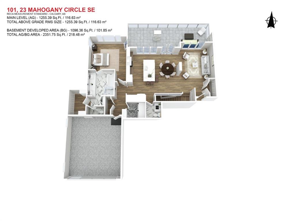 Additional image 6 of 101-23 Mahogany Circle SE, Calgary, AB, T2M 2V7