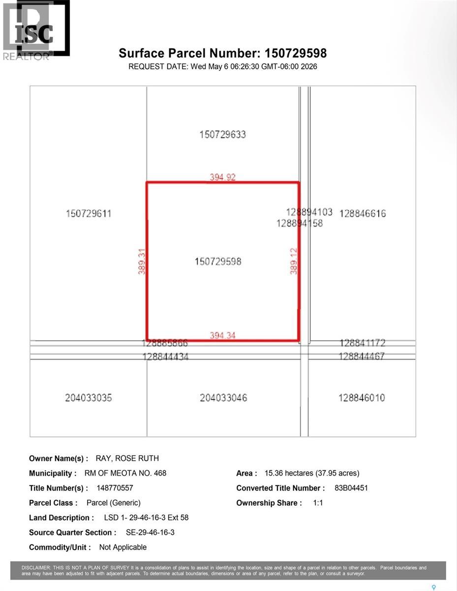 Iffley-Hatherleigh Land LSD 1-29-46-16-3 Ext 58