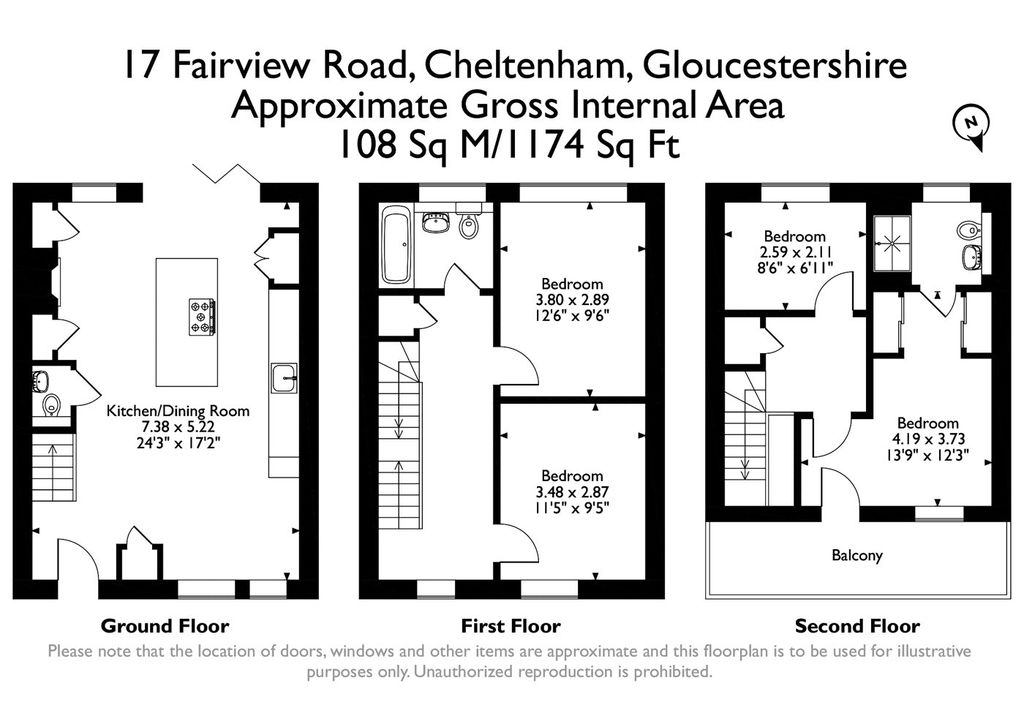 Additional image 10 of 1 bed flat to rentSt. Margarets Road, Cheltenham GL50