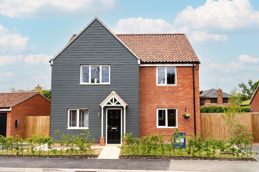 4 bed detached house for sale"The Hawthorn" at Church Road, Old Newton, Stowmarket IP14
