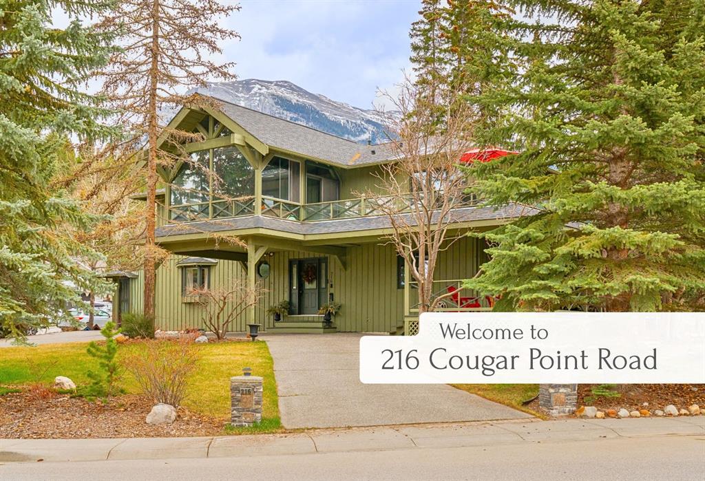 216 Cougar Point Road, Canmore, AB, T1W1A1