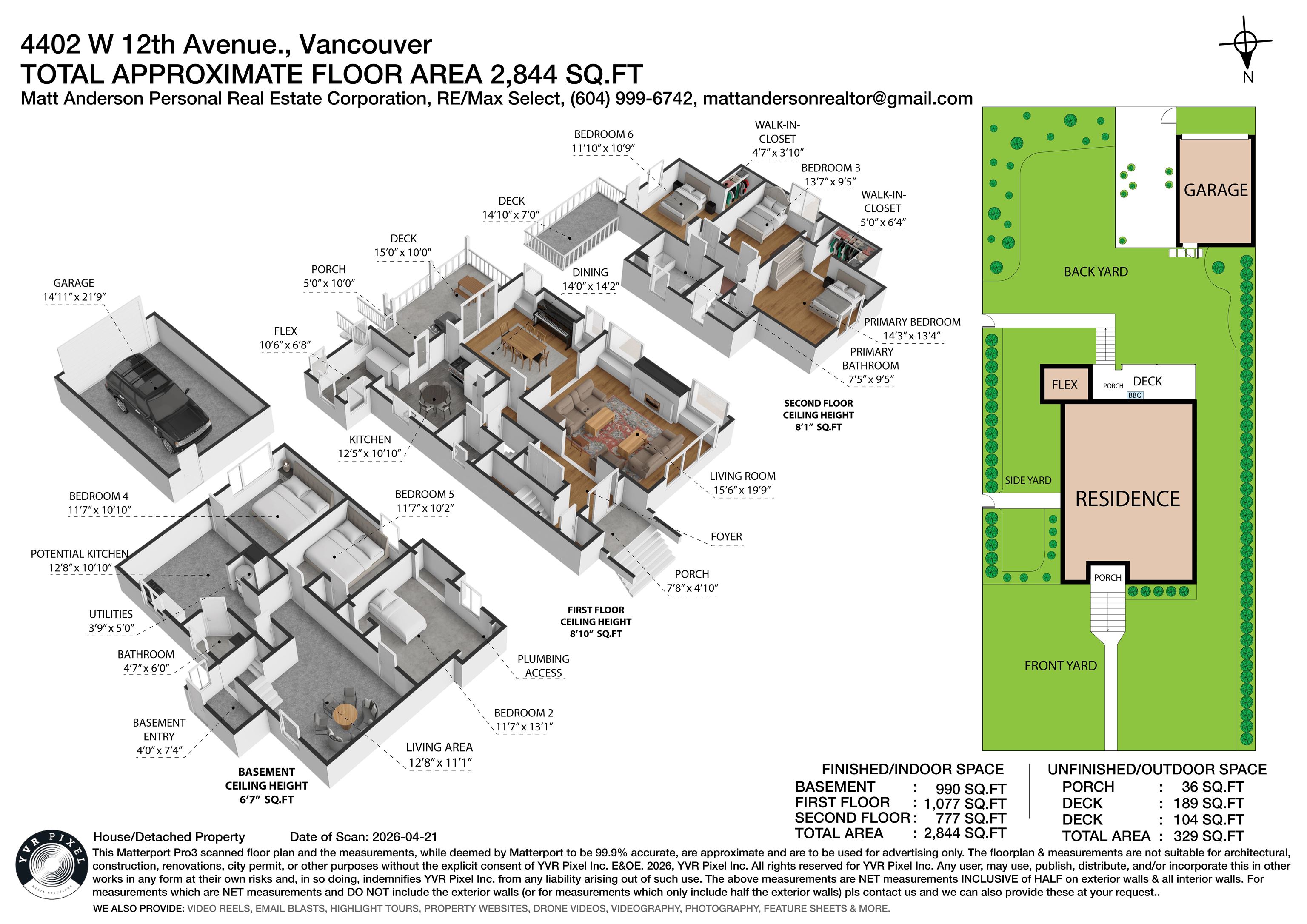 Additional image 4 of 4402 12th Avenue W, Vancouver, BC, V6R 2R2