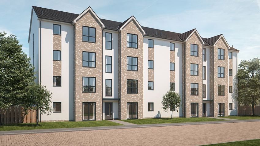 2 bed penthouse to rentKaims Crescent, Livingston, West Lothian EH54