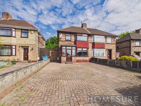 Glendevon Road, Childwall, Liverpool, Merseyside L16