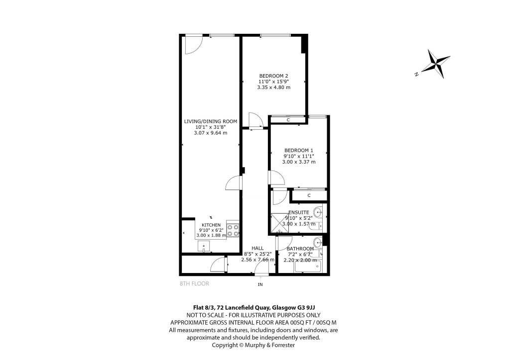 Additional image 8 of 2 bed flat for saleFlat 8/3, 72 Lancefield Quay, Glasgow G3
