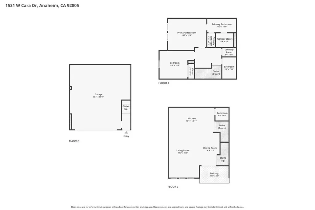 1531 W Cara Dr, Anaheim, CA 92805
