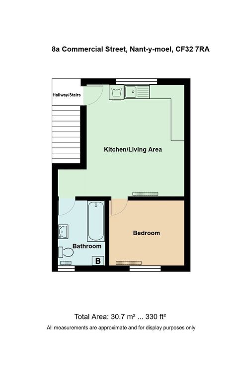 Additional image 9 of 1 bed flat to rentA Commercial Street, Nantymoel, Bridgend CF32