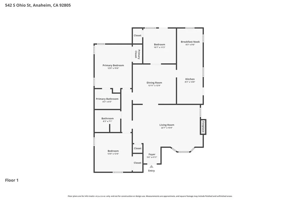 542 S Ohio Street, Anaheim, CA 92805