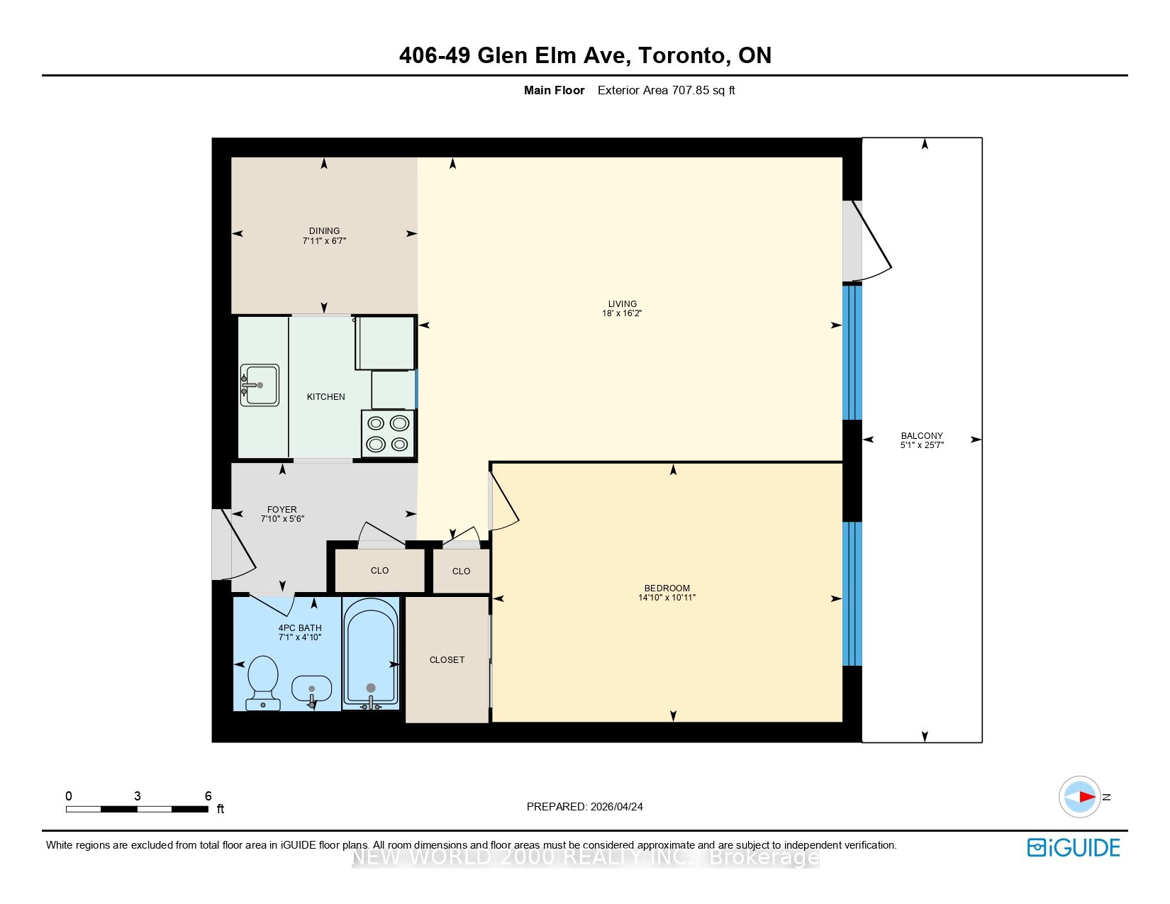 Additional image 6 of 406-49 Glen Elm Avenue, Toronto, ON, M4T 1V2