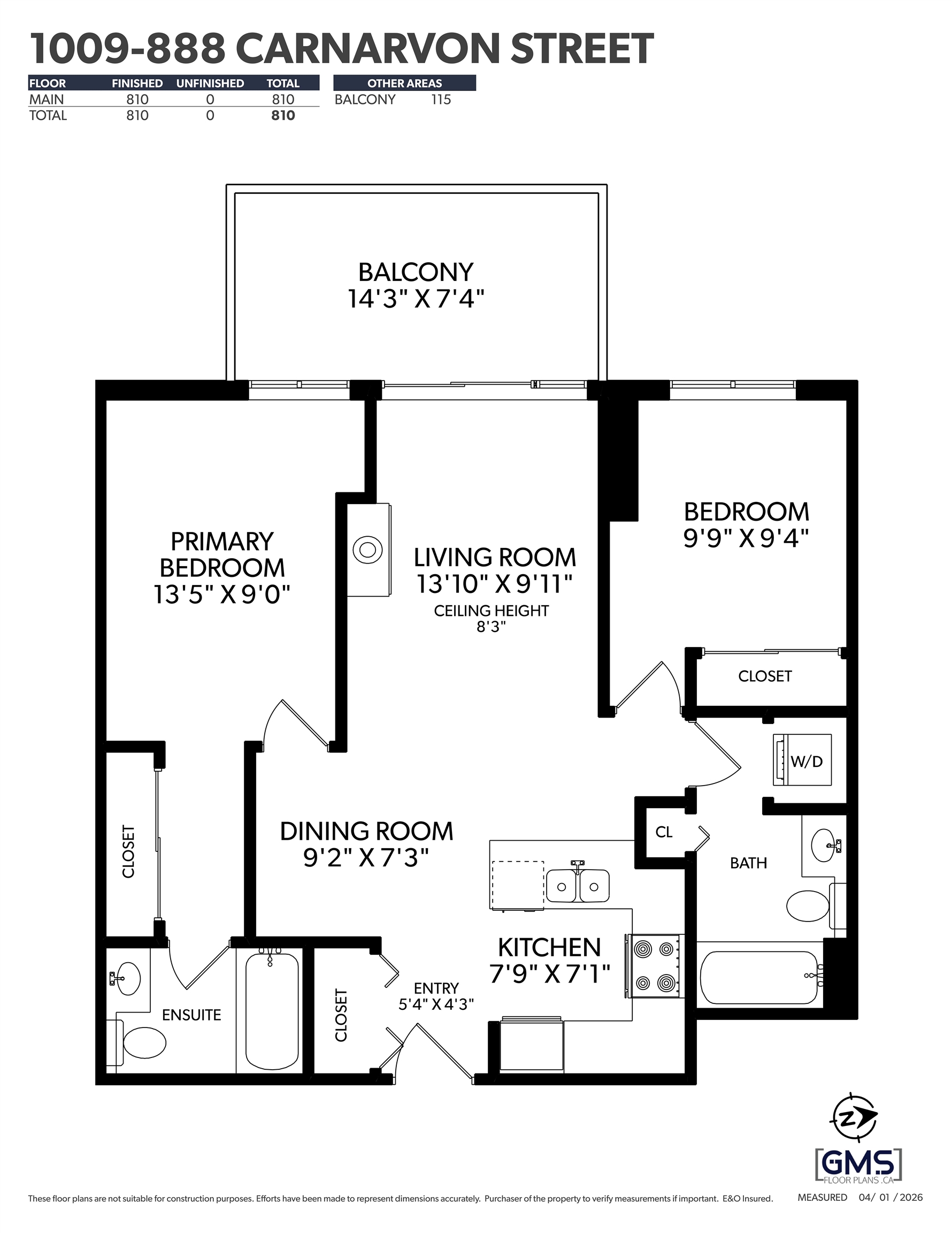 Additional image 2 of 1009-888 Carnarvon Street, New Westminster, BC, V3M 0C6