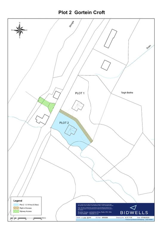 Land for saleDevelopment Plot 2 At Gortein, By Loch Fyne, Cairndow, By Loch Fyne, Argyll And Bute PA27 photo 2