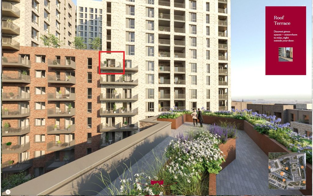 Additional image 10 of 1 bed flat for saleThe Verdean, Acton W3