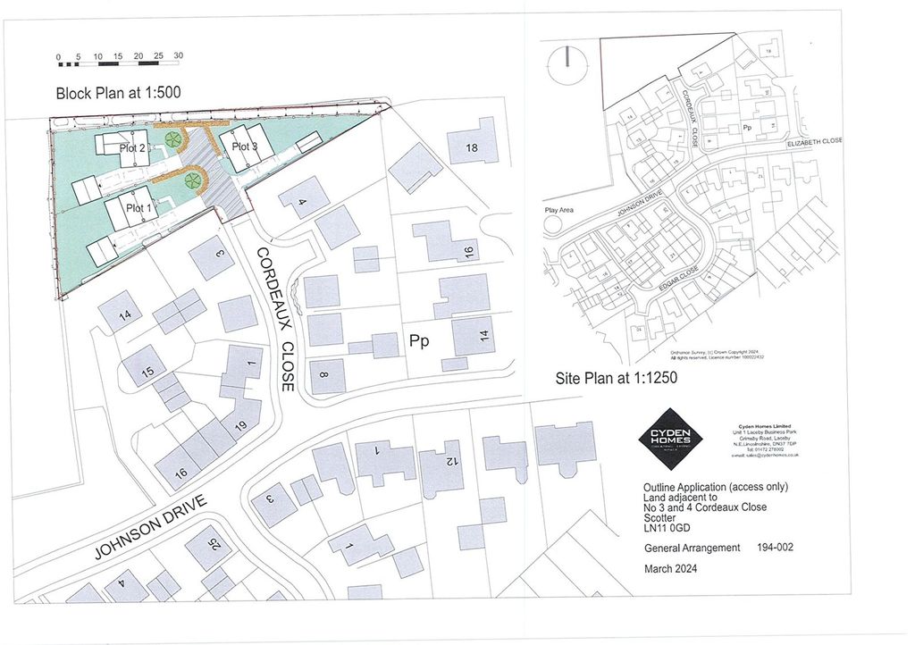 Additional image 3 of Land for saleCordeaux Close, Scotter DN21