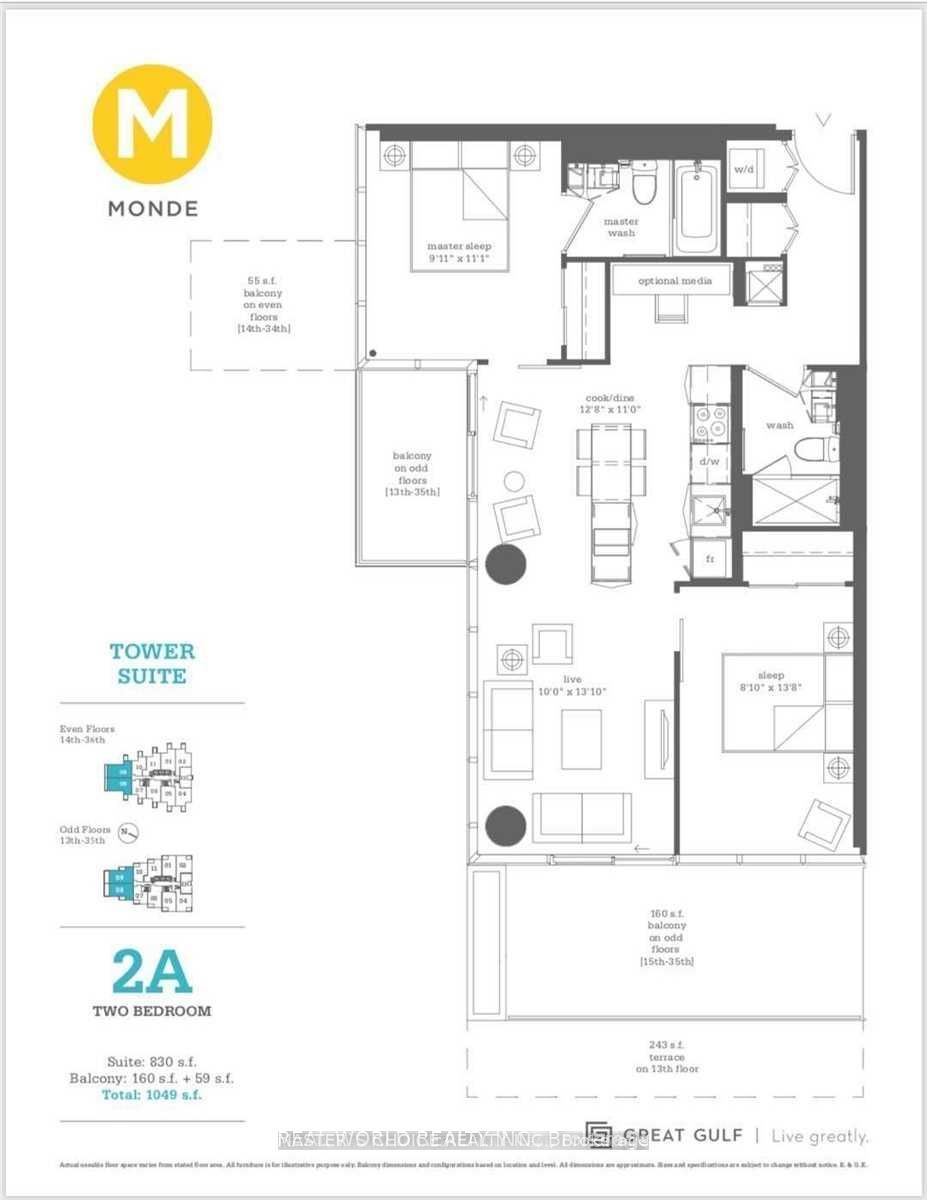 Additional image 2 of 2809-16 Bonnycastle Street, Toronto, ON, M5A 0C8