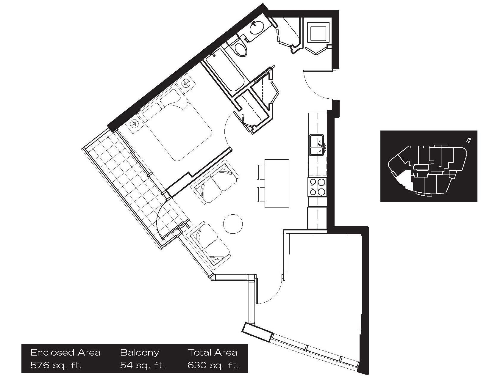 Additional image 2 of 1802-788 Hamilton Street , Vancouver, BC, V6B 0E9