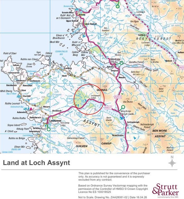 Additional image 8 of Land for saleLand At Loch Assynt, Lairg, Sutherland IV27