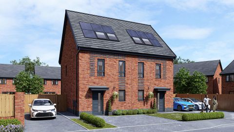 Homes By Honey, Plot 111 The Dahlia, Church Street, Eastwood, Nottingham NG16, New home