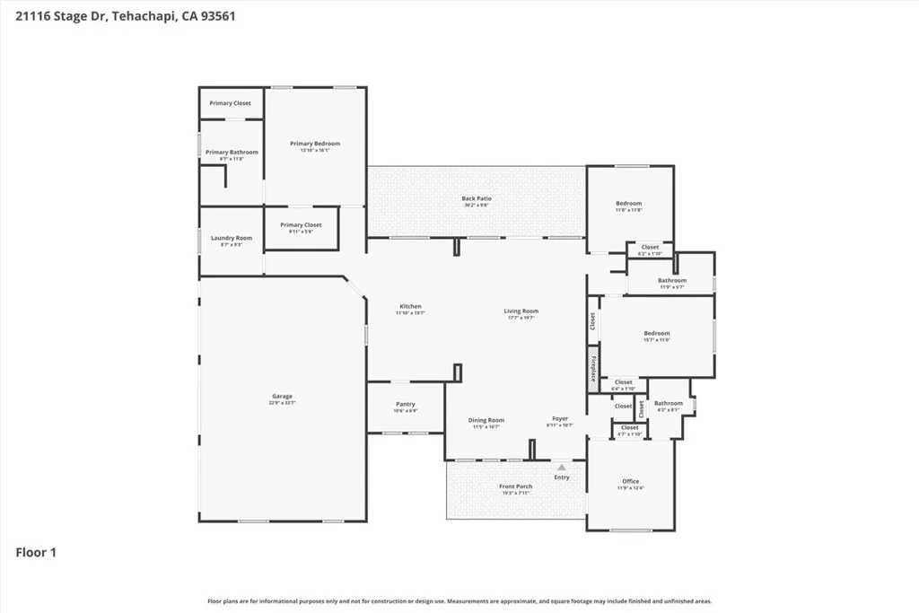 21116 Stage Dr, Tehachapi, CA 93561