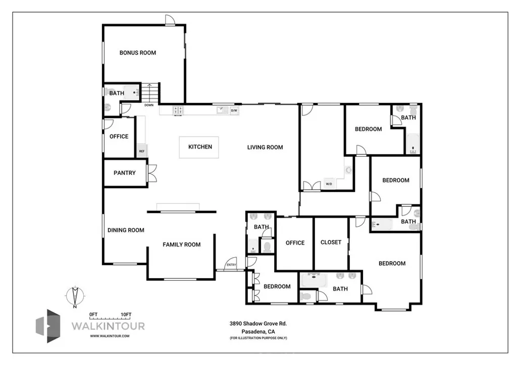 Additional image 124 of 3890 Shadow Grove Road, Pasadena, CA 91107