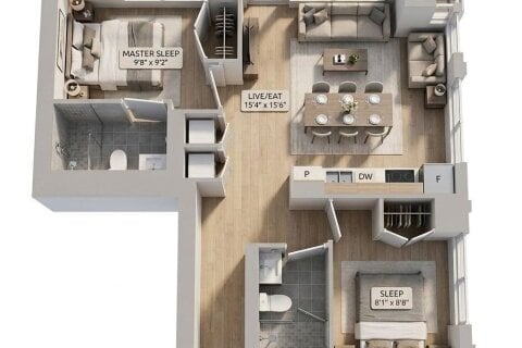 Additional image 7 of 2802-88 Queen Street E, Toronto, ON, M5C 0B6