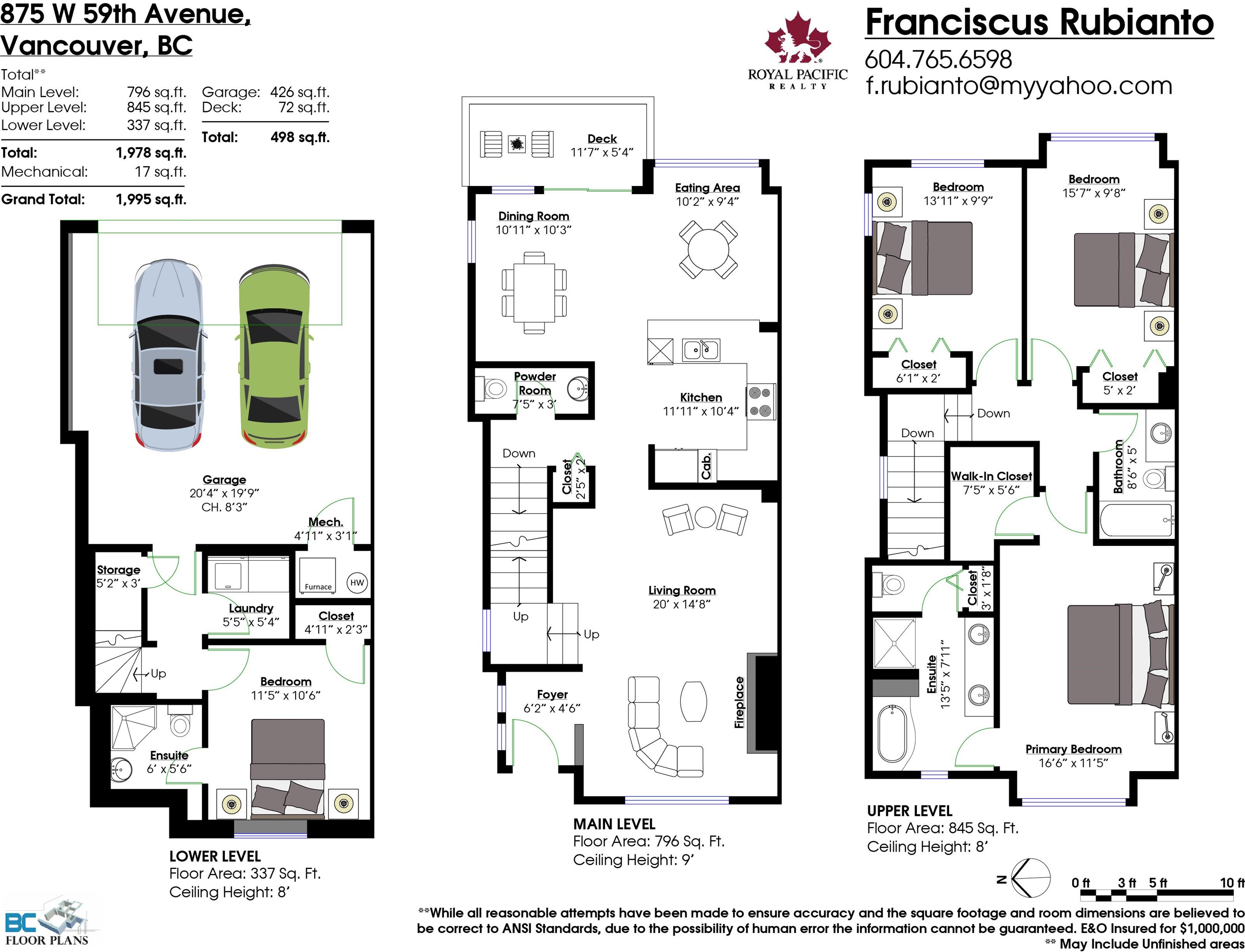 Additional image 2 of 875 59th Avenue W, Vancouver, BC, V6P 1X8