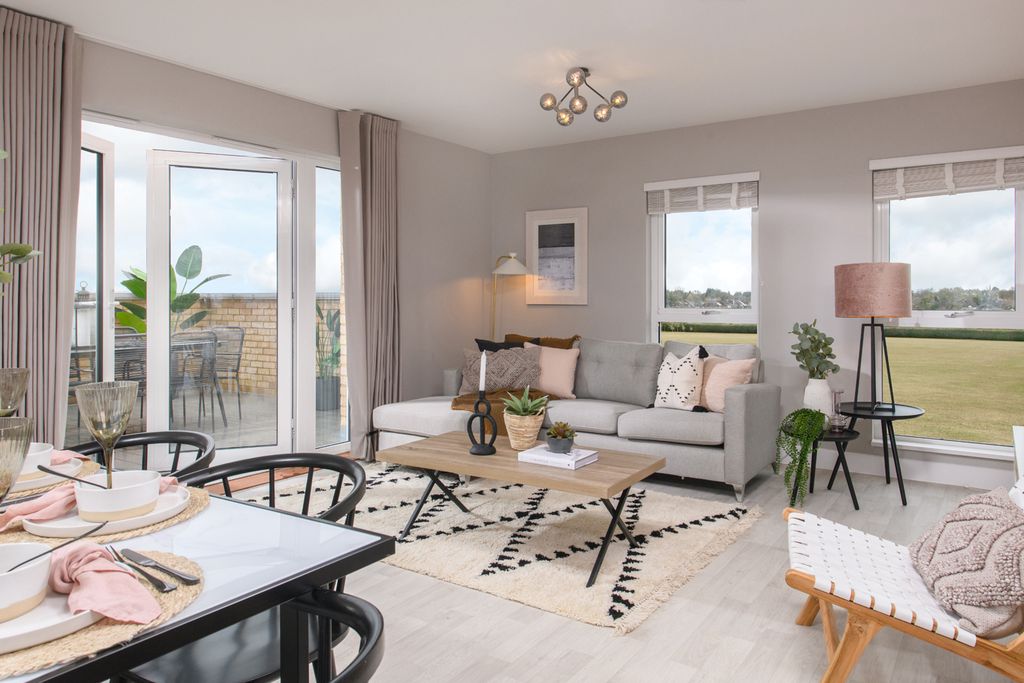 Additional image 3 of 3 bed flat for sale"The Courtyard" at Darwin Green, Huntingdon Road, Cambridge CB3