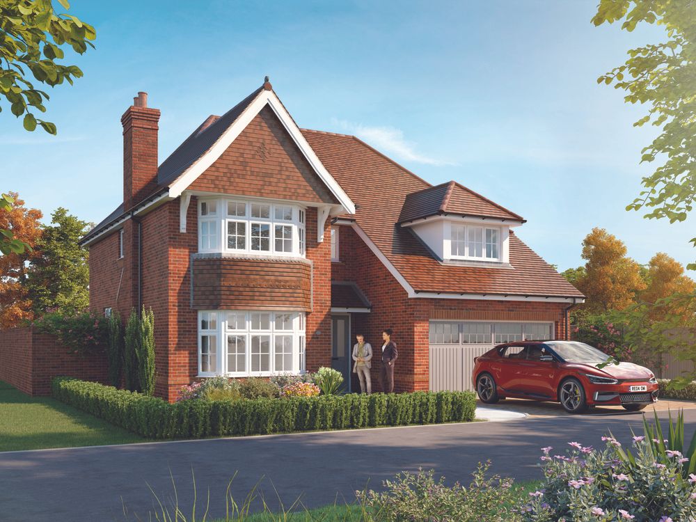 5 bed detached house for sale"Hampstead C" at Radwinter Road, Saffron Walden CB10