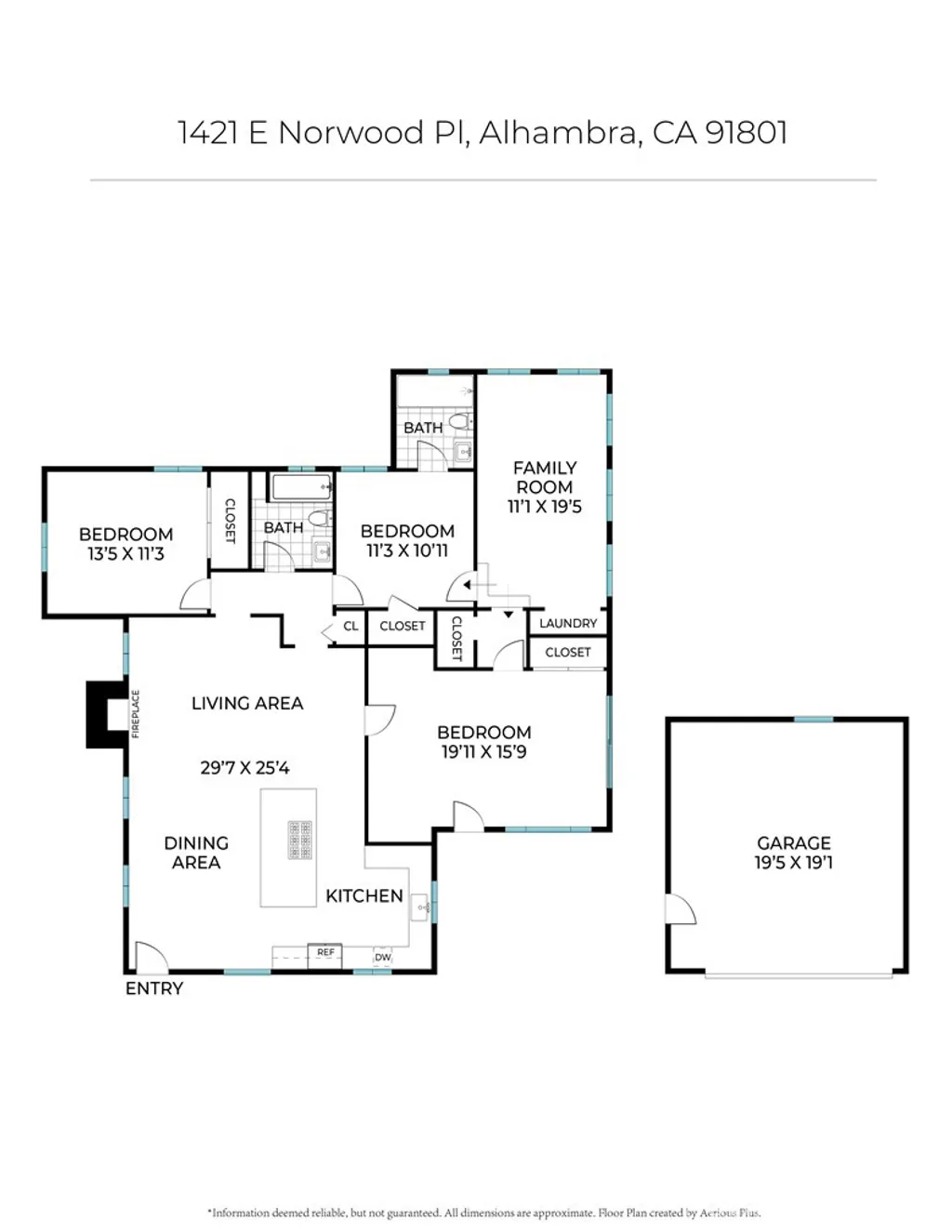 1421 E Norwood Place, Alhambra, CA 91801