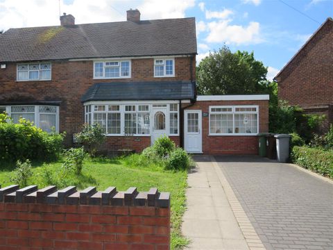 Silver Birch Road, Kingshurst, Birmingham B37