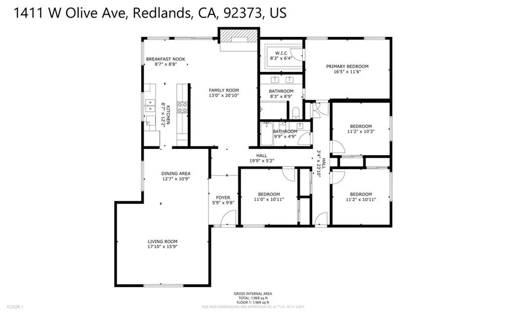 1411 W Olive Ave, Redlands, CA 92373