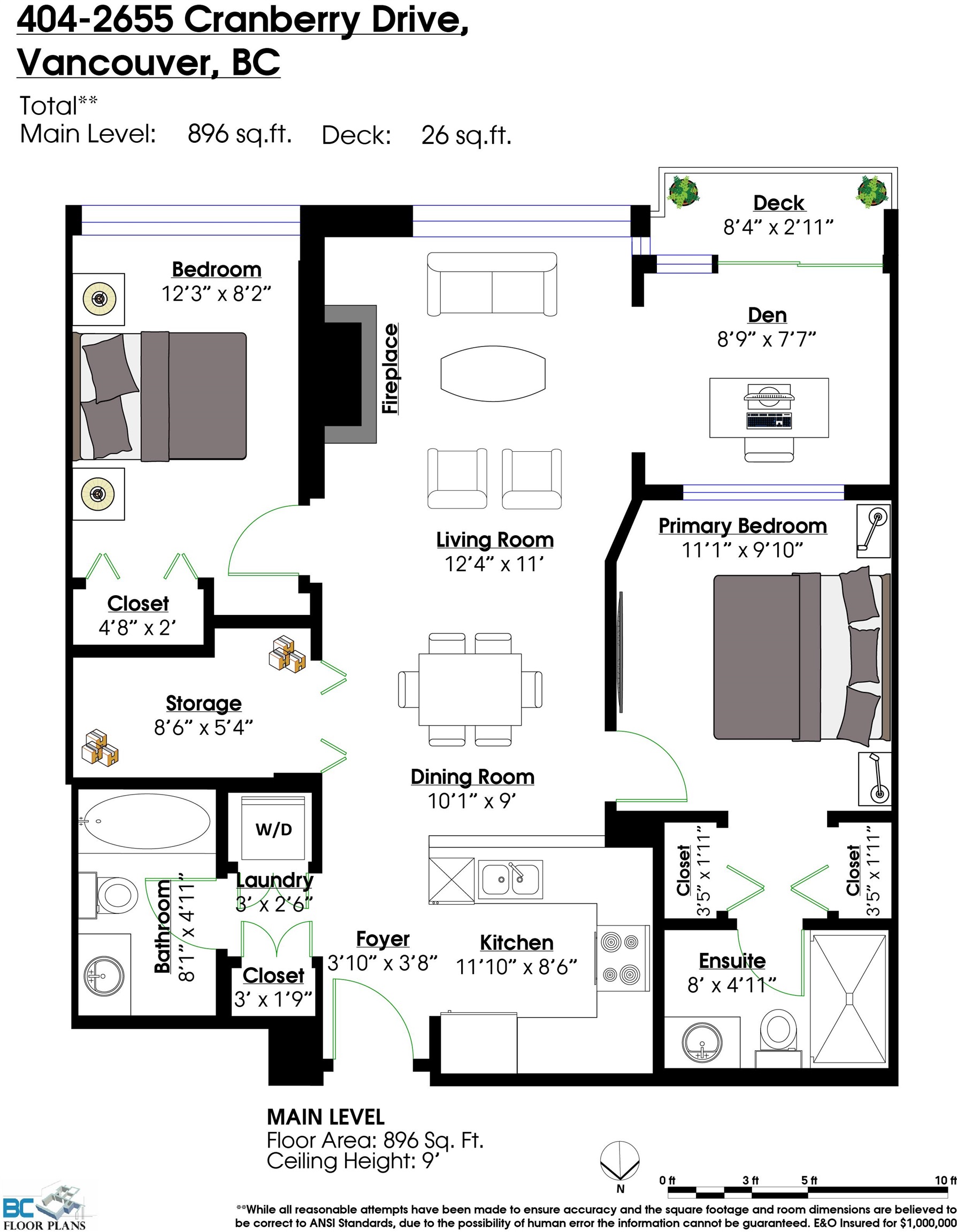 Additional image 5 of 404-2655 Cranberry Drive, Vancouver, BC, V6K 4V5