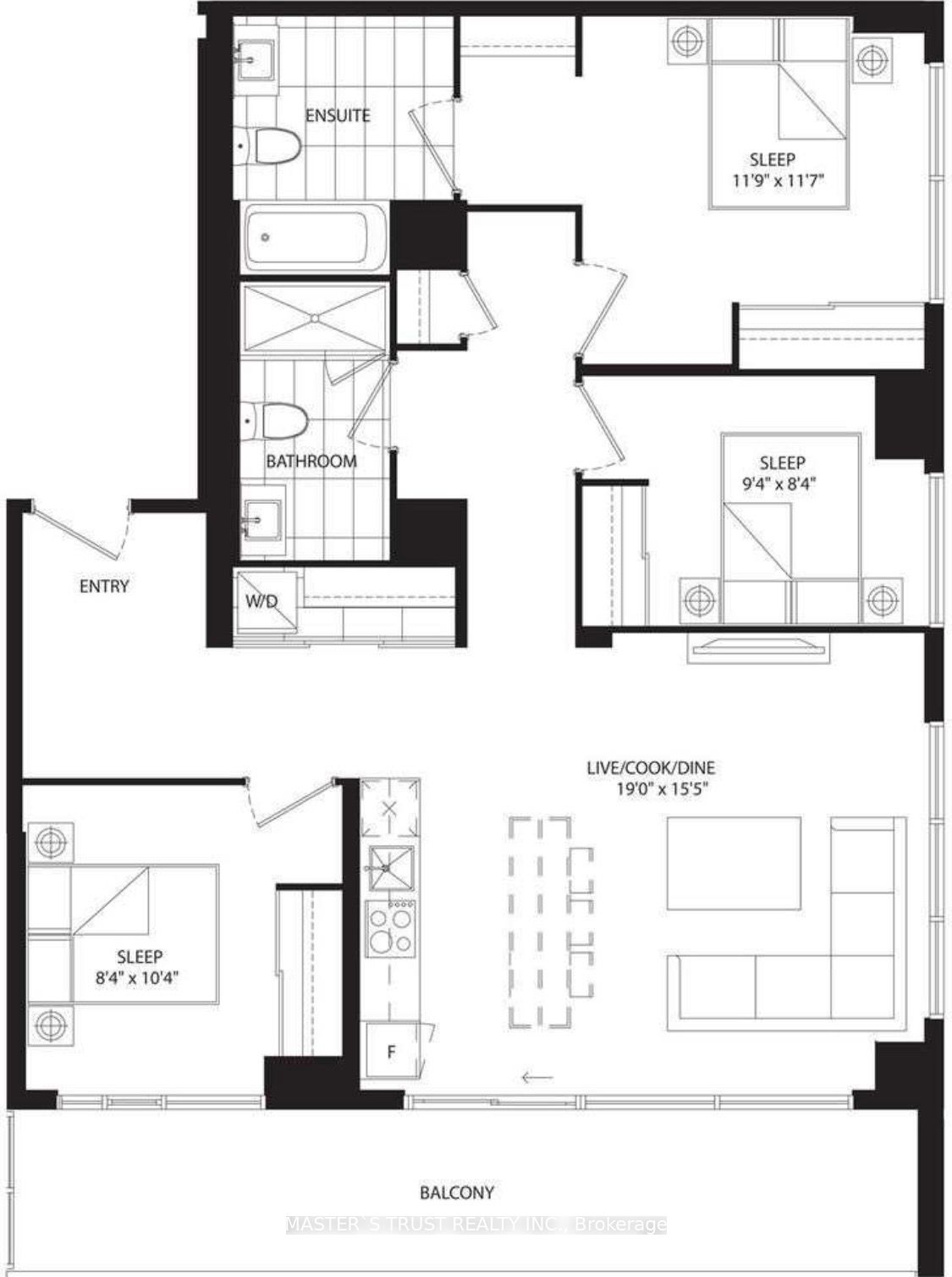 Additional image 5 of 1903-20 Edward Street, Toronto, ON, M5G 0C5