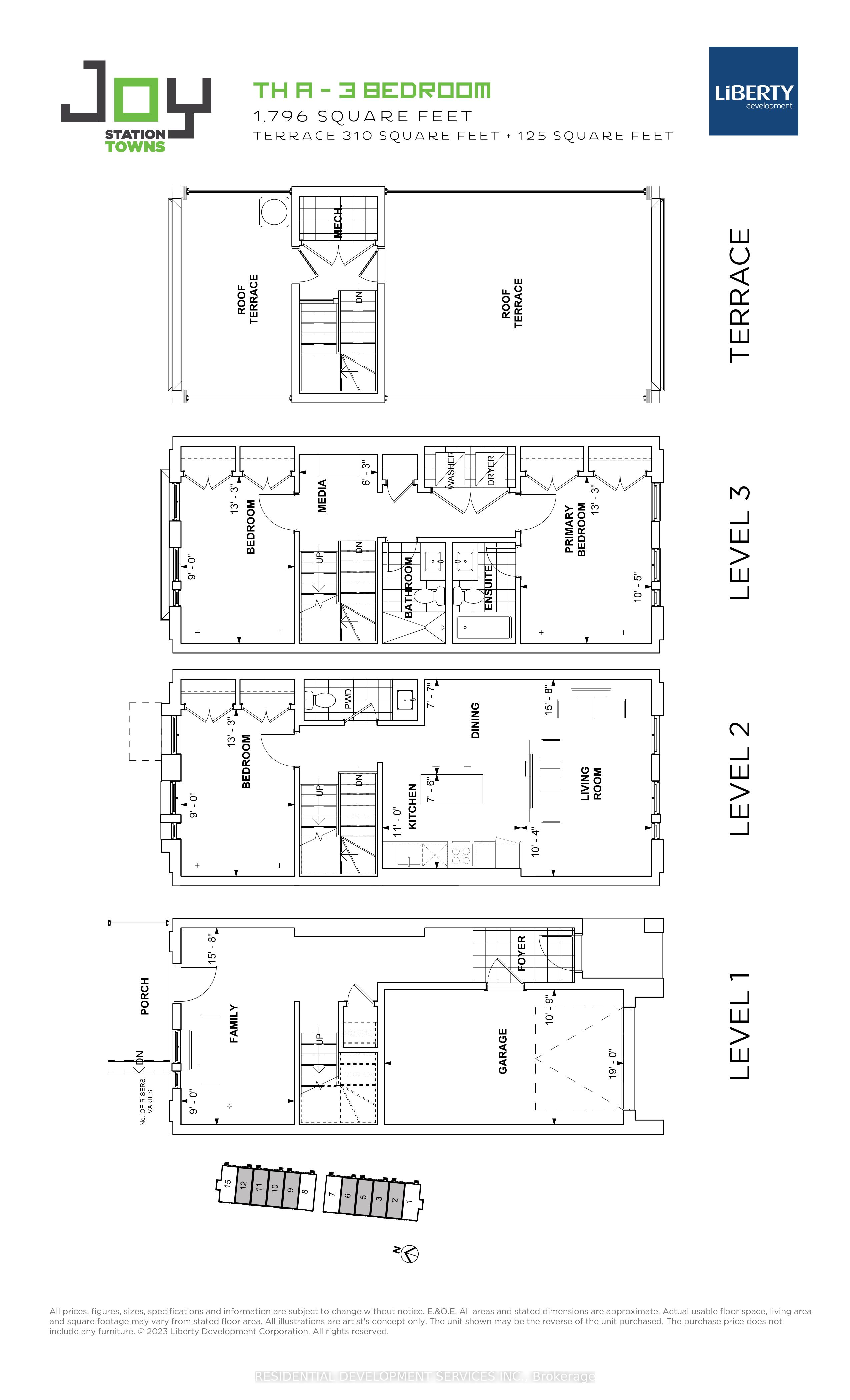 TH2-168 Anderson Avenue, Markham, ON, L6E 1A5