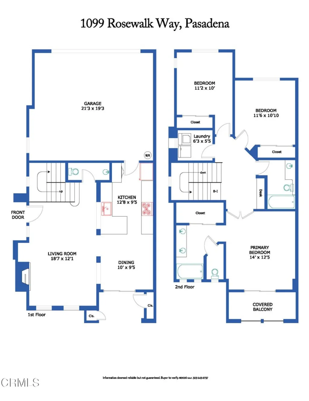 1099 Rosewalk Way, Pasadena, CA 91103