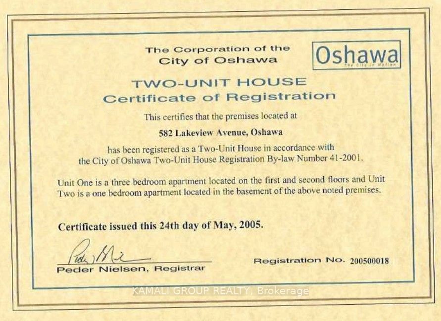 Additional image 2 of 582 Lakeview Avenue, Oshawa, ON, L1J 1B1